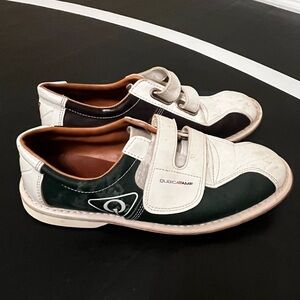Stylish Black and White Bowling Shoes